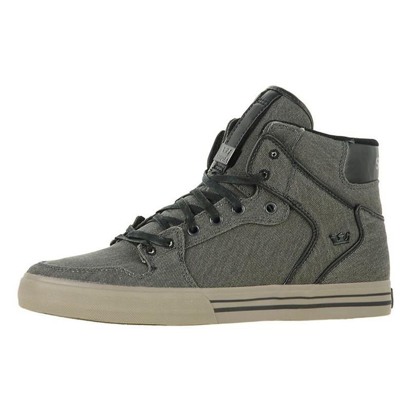 Zapatillas Altas Supra Argentina Hombre - VAIDER Gris (EPYVH-3970)